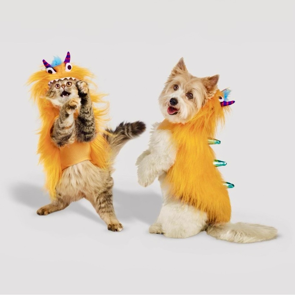 Target Yellow Monster Dog Costume